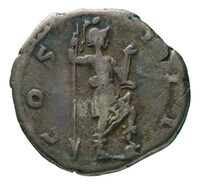 TMNK 09377
<br/>
Denarius uit het Romeinse Keizerrijk op naam van Hadrianus (117-138)
<br/>
<em>Romeins Keizerrijk</em>