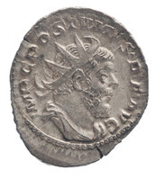 TMNK 09582
<br/>
Antoninianus uit het Romeinse Keizerrijk op naam van Postumus, keizer (259-268)
<br/>
<em>Romeins Keizerrijk</em>