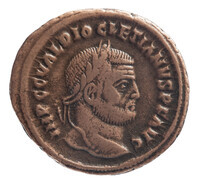 TMNK 09623
<br/>
Follis uit het Romeinse Keizerrijk op naam van Diocletianus (284-305)
<br/>
<em>Romeins Keizerrijk</em>