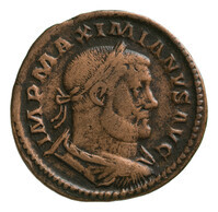 TMNK 09625
<br/>
Follis uit het Romeinse Keizerrijk op naam van Maximianus
<br/>
<em>Romeins Keizerrijk</em>