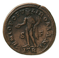 TMNK 09625
<br/>
Follis uit het Romeinse Keizerrijk op naam van Maximianus
<br/>
<em>Romeins Keizerrijk</em>