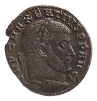 TMNK 09639
<br/>
AE2; follis uit het Romeinse Keizerrijk op naam van Maxentius
<br/>
<em>Romeins Keizerrijk</em>