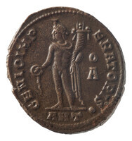 TMNK 09641
<br/>
AE2; follis uit het Romeinse Keizerrijk op naam van Licinius I
<br/>
<em>Romeins Keizerrijk</em>