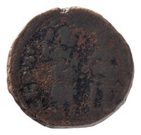 TMNK 09719
<br/>
Aes 4 uit het Romeinse Rijk op naam van Honorius (395-423)
<br/>
<em>Romeins Keizerrijk</em>