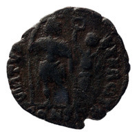 TMNK 09720
<br/>
Aes 3 uit het Romeinse Rijk op naam van Honorius (395-423)
<br/>
<em>Romeins Keizerrijk</em>