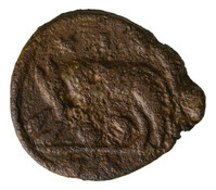 TMNK 09778
<br/>
(Munt, determineren) van de Ostrogothen
<br/>
<em>Ostrogothen, koninkrijk</em>