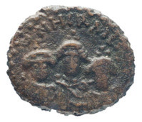 TMNK 09811
<br/>
Miliaresium uit het Byzantijnse Rijk op naam van Heraclius, keizer (610-641)
<br/>
<em>Byzantijns Keizerrijk</em>