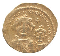 TMNK 09812
<br/>
Miliaresium uit het Byzantijnse Rijk op naam van Heraclius, keizer (610-641) / Heraclius Constantijn III, keizer (641)
<br/>
<em>Byzantijns Keizerrijk</em>