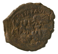 TMNK 09815
<br/>
Follis uit het Byzantijnse Rijk op naam van Heraclius, keizer (610-641) / Heraclius Constantijn III, keizer (641)
<br/>
<em>Byzantijns Keizerrijk</em>