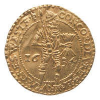 TMNK 10023
<br/>
Gouden dukaat uit West-Friesland
<br/>
<em>Republiek der Zeven Verenigde Nederlanden, Holland (West-Friesland), landschap (1573-1795)</em>