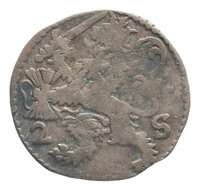 TMNK 10032
<br/>
Dubbele stuiver uit West-Friesland
<br/>
<em>Republiek der Zeven Verenigde Nederlanden, Holland (West-Friesland), landschap (1573-1795)</em>