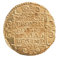 TMNK 10036
<br/>
Gouden dukaat uit West-Friesland
<br/>
<em>Republiek der Zeven Verenigde Nederlanden, Holland (West-Friesland), landschap (1573-1795)</em>