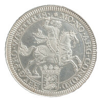 TMNK 10141
<br/>
Zilveren rijder van West-Friesland, van de Geoctroieerde Munt te Enkhuizen
<br/>
<em>Republiek der Zeven Verenigde Nederlanden, Holland (West-Friesland), landschap (1573-1795)</em>