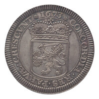 TMNK 10149
<br/>
Zilveren dukaat van West-Friesland, van de Geoctroieerde Munt te Enkhuizen
<br/>
<em>Republiek der Zeven Verenigde Nederlanden, Holland (West-Friesland), landschap (1573-1795)</em>
