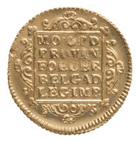 TMNK 10321
<br/>
Gouden dukaat uit West-Friesland
<br/>
<em>Republiek der Zeven Verenigde Nederlanden, Holland (West-Friesland), landschap (1573-1795)</em>