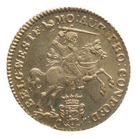TMNK 10324
<br/>
Gouden rijder (veertien gulden) uit West-Friesland
<br/>
<em>Republiek der Zeven Verenigde Nederlanden, Holland (West-Friesland), landschap (1573-1795)</em>