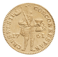 TMNK 10357
          <br/>
          Gouden dukaat uit West-Friesland
          <br/>
          <em>Republiek der Zeven Verenigde Nederlanden, Holland (West-Friesland), landschap (1573-1795)</em>