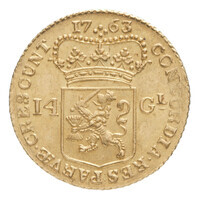 TMNK 10366
          <br/>
          Gouden rijder (veertien gulden) uit West-Friesland
          <br/>
          <em>Republiek der Zeven Verenigde Nederlanden, Holland (West-Friesland), landschap (1573-1795)</em>