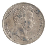 TMNK 10718
<br/>
Halve gulden uit Nederlands-Indië op naam van Willem I (1815-1840)
<br/>
<em>Nederlands-Indië, Nederlands-Indisch Gouvernement (1816-1949)</em>