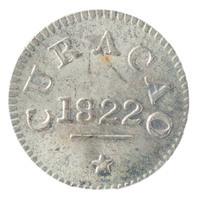 TMNK 10735
          <br/>
          Vijf cent (stuiver) voor Curaçao ten tijde van Willem I, koning (1815-1840)
          <br/>
          <em>Verenigd Koninkrijk der Nederlanden; Curaçao, Curaçao en Onderhorigheden (1634-1828)</em>