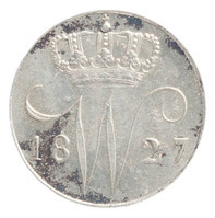 TMNK 10846
          <br/>
          Vijf cent (stuiver) uit Nederland op naam van Willem I, koning (1815-1840)
          <br/>
          <em>Verenigd Koninkrijk der Nederlanden (1815-1830)</em>