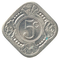 TMNK 10867
<br/>
Vijf cent (stuiver) uit Nederland op naam van koningin Wilhelmina (1890-1948)
<br/>
<em>Nederland, Koninkrijk (1830-heden)</em>