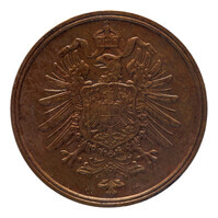 TMNK 10939
<br/>
Twee pfennig uit het Duitse Rijk
<br/>
<em>Duitse Rijk</em>