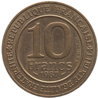 TMNK 11108
<br/>
Tien francs uit Frankrijk
<br/>
<em>Frankrijk</em>