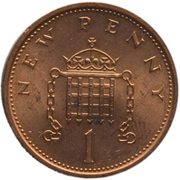 TMNK 11115
<br/>
Penny uit Groot-Brittannië op naam van Elizabeth II, koningin (1952-2022)
<br/>
<em>Groot-Brittannië</em>