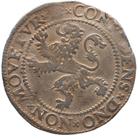TMNK 11270
          <br/>
          Halve leeuwendaalder uit Holland op naam van Philips II, koning van Spanje (1556-1598)
          <br/>
          <em>Holland, graafschap</em>