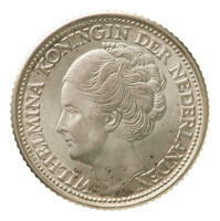 TMNK 11932
          <br/>
          Vijfentwintig cent (kwartje) uit Nederland op naam van koningin Wilhelmina (1890-1948)
          <br/>
          <em>Nederland, Koninkrijk (1830-heden)</em>