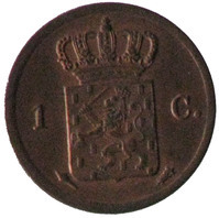 TMNK 12062
<br/>
Penny uit Australië, uit het bombardement van Rotterdam, mei 1940, munt afkomstig uit het wisselkantoor van Johan Postema
<br/>
<em>Australië, Commonwealth (1901-heden)</em>
