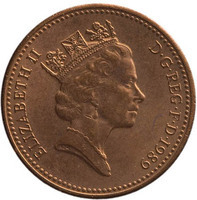 TMNK 12257
<br/>
Penny uit Groot-Brittannië op naam van Elizabeth II, koningin (1952-2022)
<br/>
<em>Groot-Brittannië</em>