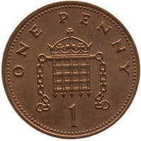 TMNK 12257
<br/>
Penny uit Groot-Brittannië op naam van Elizabeth II, koningin (1952-2022)
<br/>
<em>Groot-Brittannië</em>