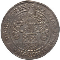 TMNK 12368
<br/>
Taler (daalder) uit Thorn op naam van prinses-abdis Margaretha van Brederode (1531-1577)
<br/>
<em>Thorn, abdijvorstendom (12e eeuw-1794)</em>