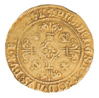 TMNK 12572
<br/>
Philippusgulden uit Holland op naam van Philips de Schone (meerderjarig 1492-1506)
<br/>
<em>Holland, graafschap</em>