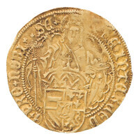 TMNK 12572
<br/>
Philippusgulden uit Holland op naam van Philips de Schone (meerderjarig 1492-1506)
<br/>
<em>Holland, graafschap</em>