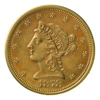 TMNK 12681
<br/>
Tweeënhalve dollar uit de Verenigde Staten van Amerika
<br/>
<em>Verenigde Staten van Amerika, Republiek (1788-heden)</em>