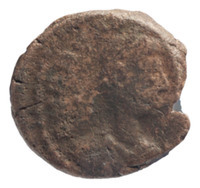 TMNK 14179
<br/>
Aes 4 uit het Oost-Romeinse Rijk op naam van Flavius Arcadius, Oost-Romeins keizer (383-408)
<br/>
<em>Oost-Romeinse Rijk</em>