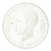 TMNK 14489
<br/>
Vijftig shilingi uit Tanzania, verzamelaarsmunt uit de Conservation-serie over bedreigde diersoorten
<br/>
<em>Tanzania</em>