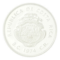 TMNK 14491
<br/>
Honderd colones uit Costa Rica, verzamelaarsmunt uit de Conservation-serie over bedreigde diersoorten
<br/>
<em>Costa Rica, tweede republiek (1948-heden)</em>