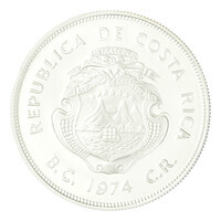 TMNK 14492
<br/>
Vijftig colones uit Costa Rica, verzamelaarsmunt uit de Conservation-serie over bedreigde diersoorten
<br/>
<em>Costa Rica, tweede republiek (1948-heden)</em>
