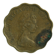 TMNK 15083
<br/>
Twintig cents uit Hong-Kong, op naam van Elizabeth II, koningin (1952-1997)
<br/>
<em>Hong-Kong</em>