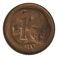 TMNK 15093
<br/>
Cent uit Australië op naam van Elizabeth II, koningin (1952-2022)
<br/>
<em>Australië, Commonwealth (1901-heden)</em>