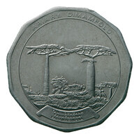 TMNK 15131
<br/>
Vijftig ariary uit Madagascar
<br/>
<em>Madagascar, Republiek (1992-2010)</em>