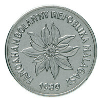 TMNK 15138
<br/>
Franc; iraimbilanja uit Madagascar
<br/>
<em>Madagascar, Democratische Republiek (1975-1992)</em>
