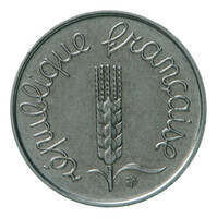 TMNK 15186
<br/>
Centime uit Frankrijk
<br/>
<em>Frankrijk</em>