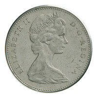 TMNK 15196
<br/>
Vijf cent uit Canada op naam van Elizabeth II, koningin (1952-2022)
<br/>
<em>Canada, Commonwealth (1931-1982)</em>