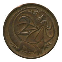 TMNK 15200
<br/>
Twee cents uit Australië op naam van Elizabeth II, koningin (1952-2022)
<br/>
<em>Australië, Commonwealth (1901-heden)</em>