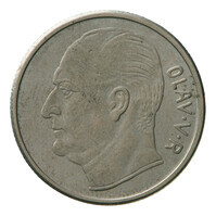 TMNK 15220
          <br/>
          Krone uit Noorwegen op naam van Olav V (1957-1991)
          <br/>
          <em>Noorwegen, Koninkrijk</em>